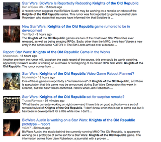 Illustration for article titled That Star Wars: Knights Of The Old Republic Rumor Isn't Quite True